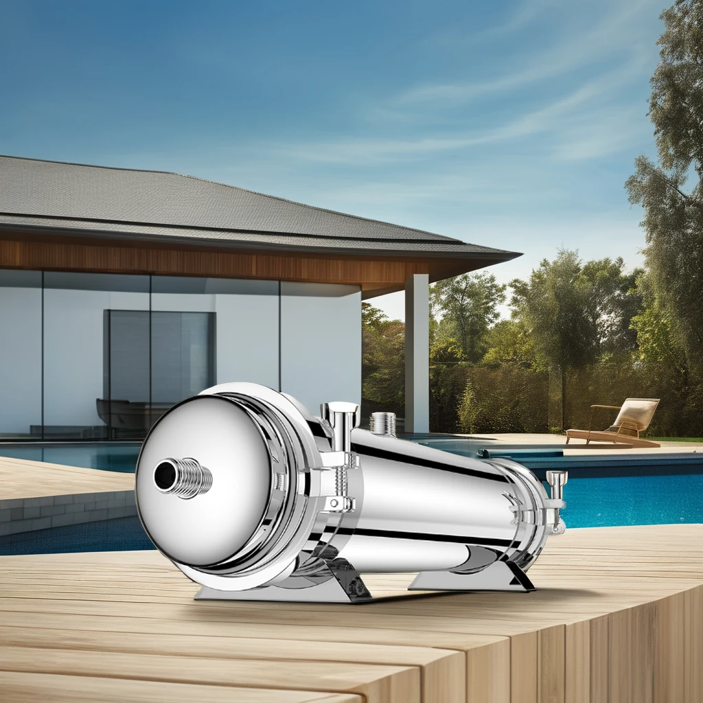 15 Tons Ultrafiltration Water Purifiers Stainless Steel Household Water Purifier Drink Water Filters Villa Swimming Pool Filter