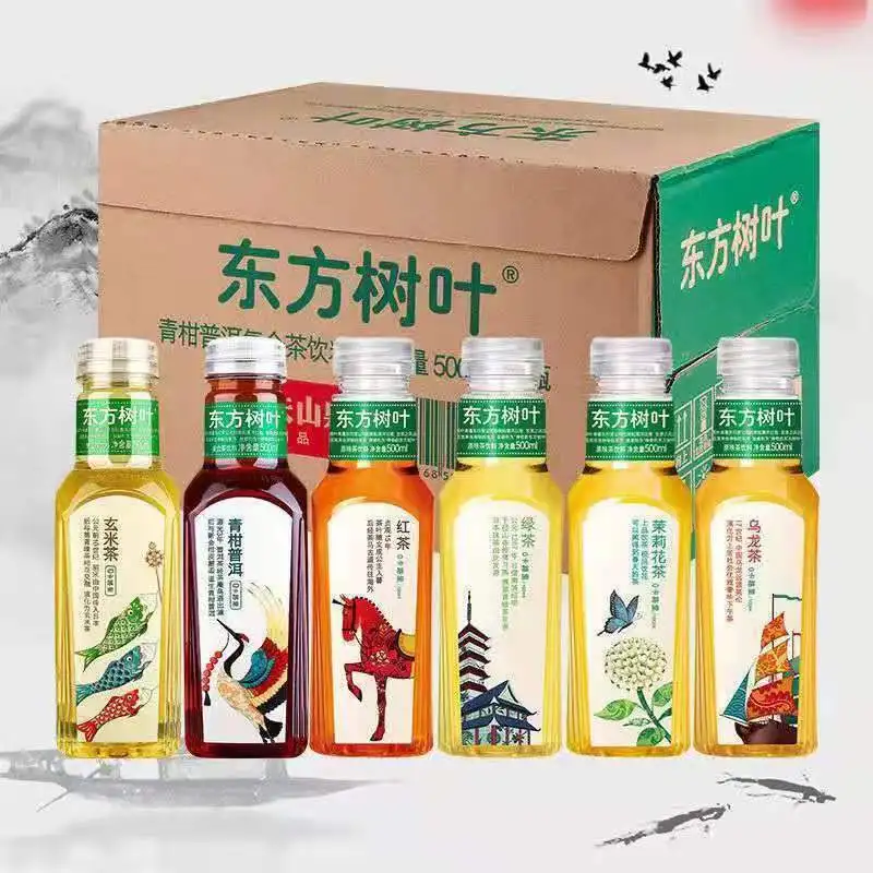 Лидер продаж весенние восточные листья дерева Nongfu 500 мл продукты и напитки для чая Genmaicha экзотические дешевого чайного напитка