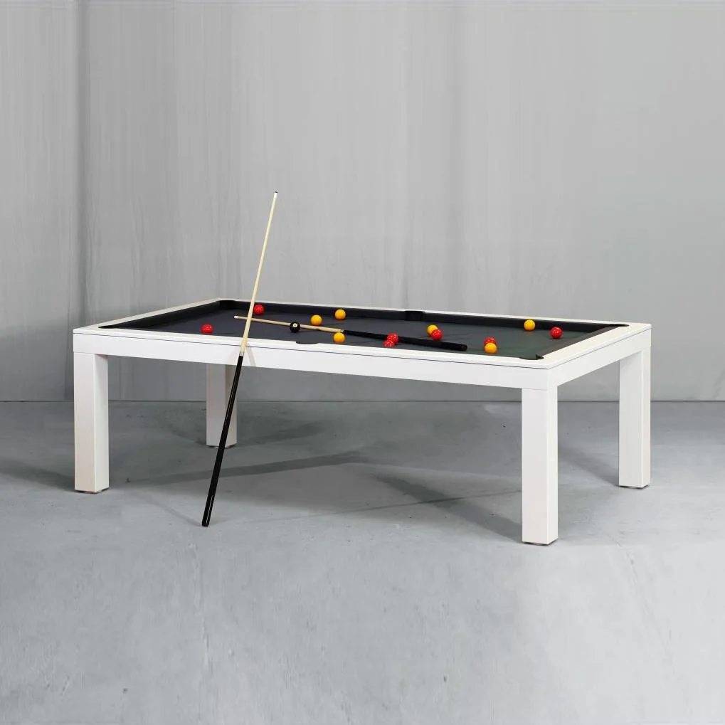 2024 Hot Selling Dining Billiard Games Table 8ft 9ft Pool Customized Pool Table With Dining Board for Family Entertainment