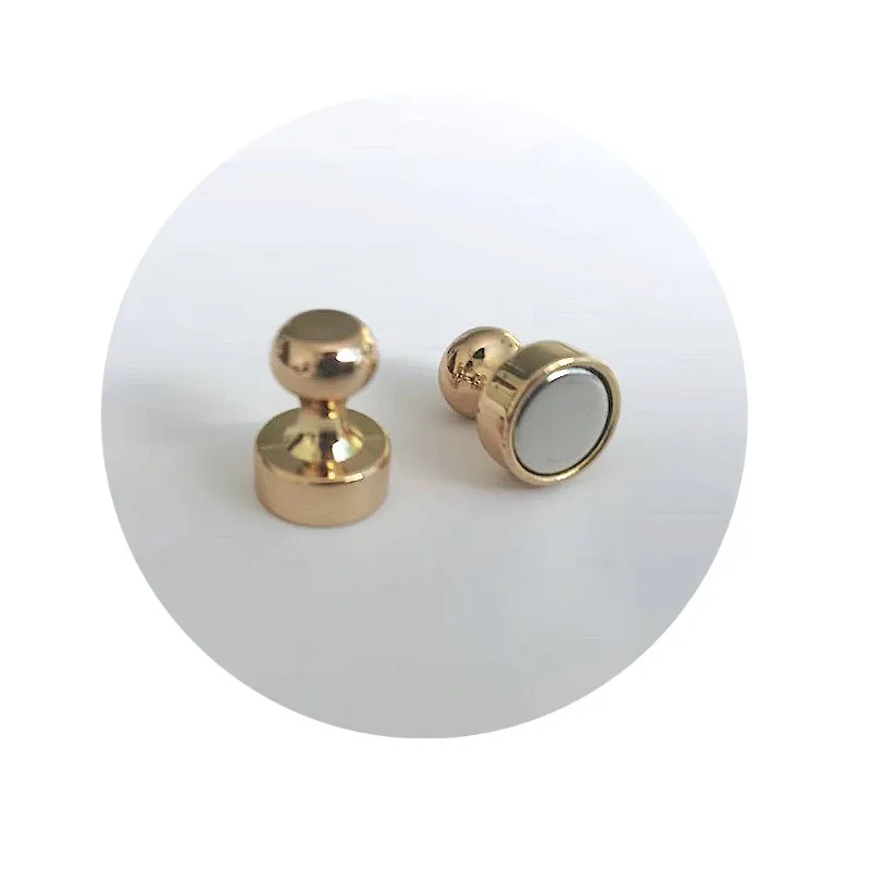 High Temperature Resistance Smco Push Pin Magnets Whiteboard Colorful Magnetic Pins