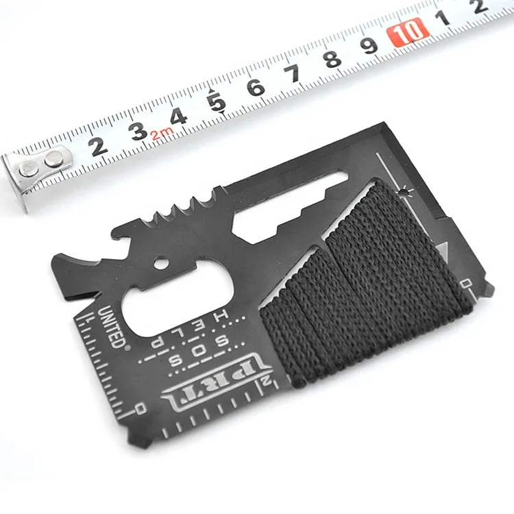 Credit Card Knife Multi Tool with Custom Logo Laser Engraved