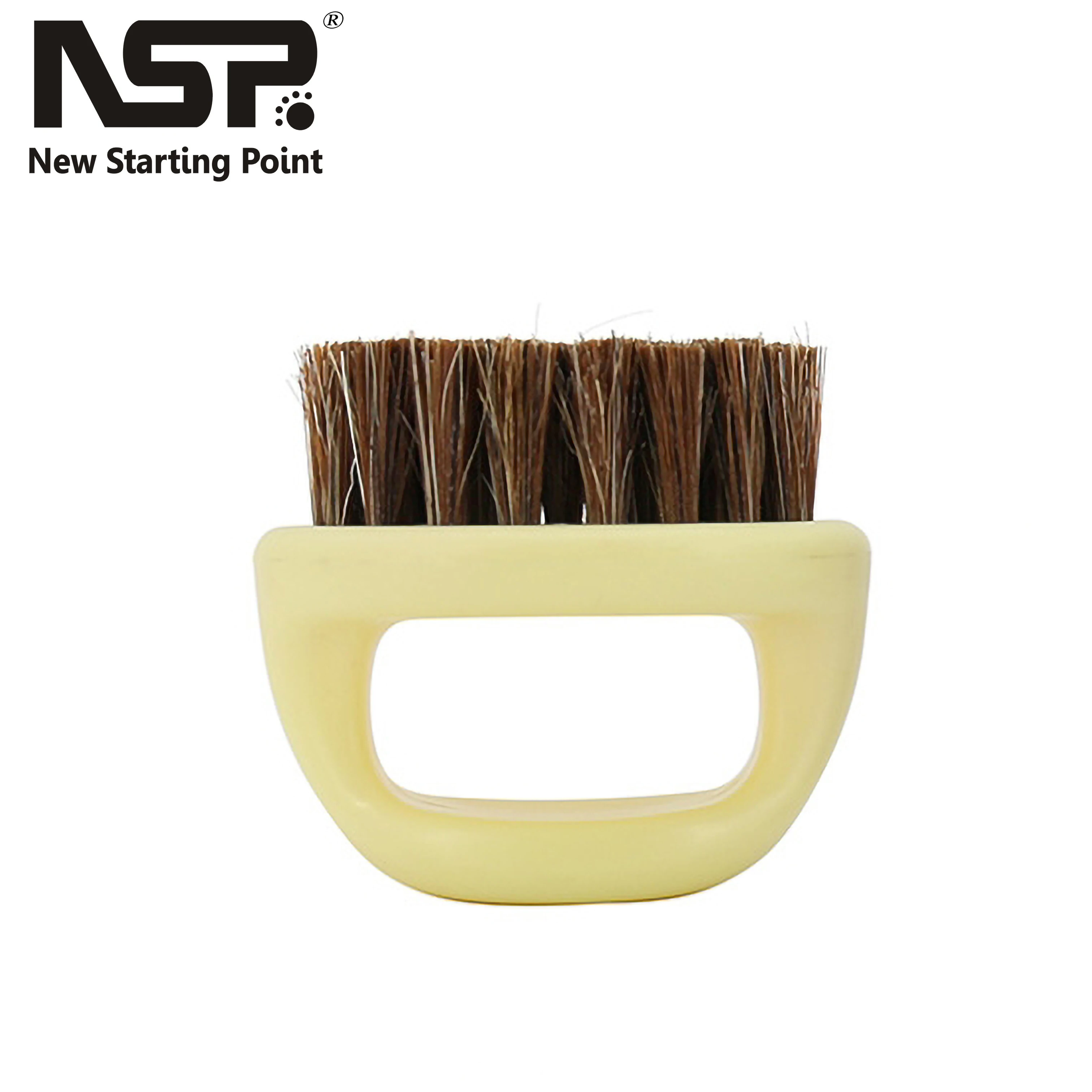 Professional Salon Beauty Care Shaving Tools Barber Clean Broken Hair Shaving Soft Neck Face Fiber Brush