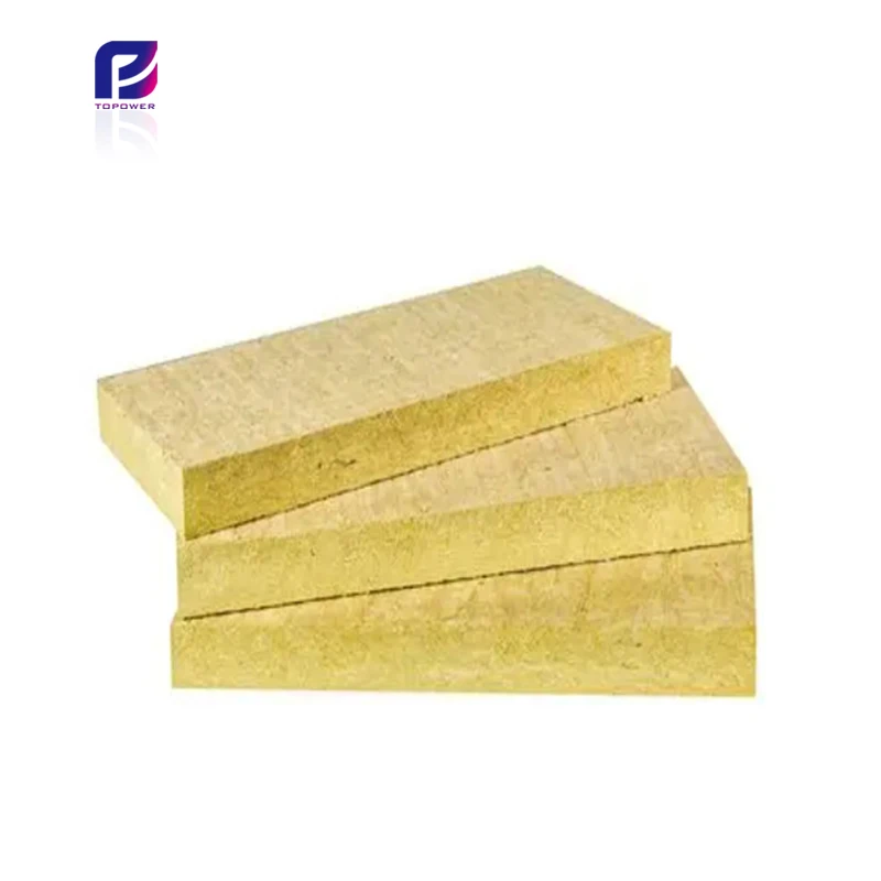 Insulation material basalt rock wool board soundproof 100kg m3 50mm 100mm rock wool insulation price for oven