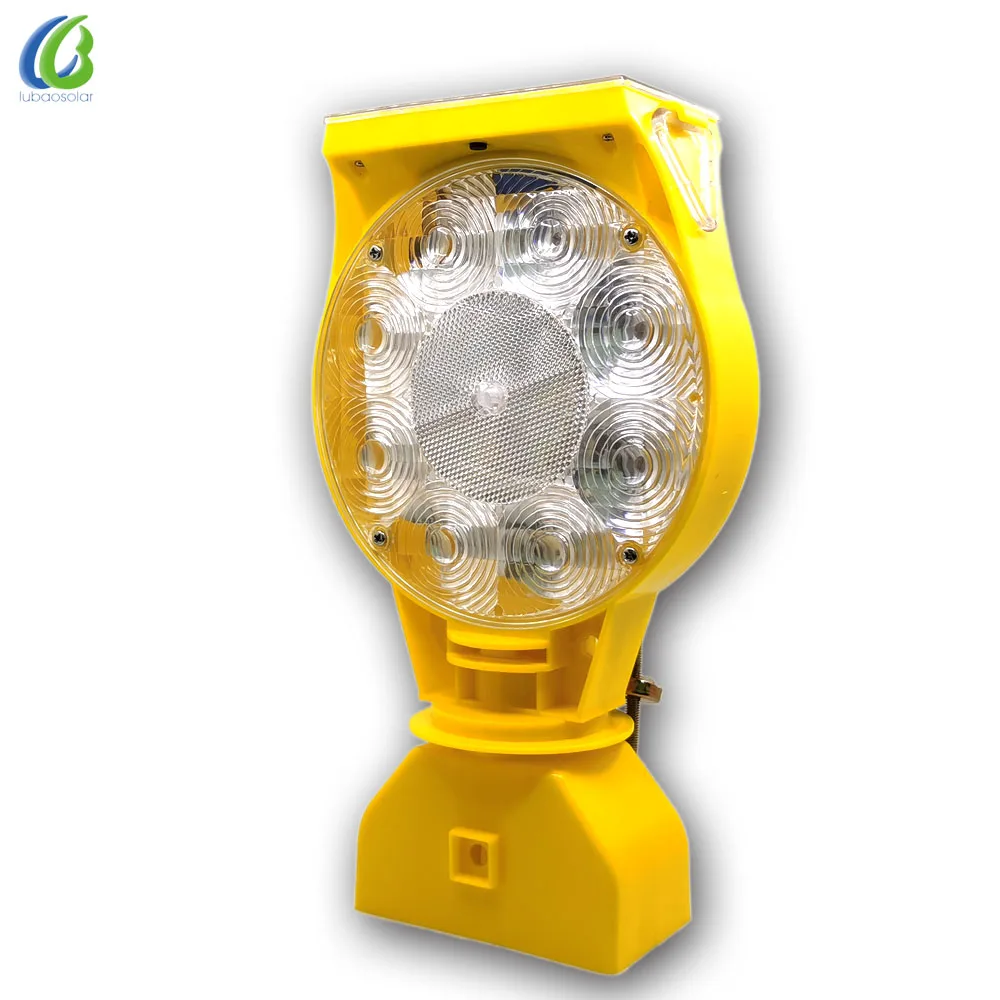 
Wholesaler in China Flashing Road Barricade Solar Traffic Blinker Ultra Bright Led Solar Warning Lamp 