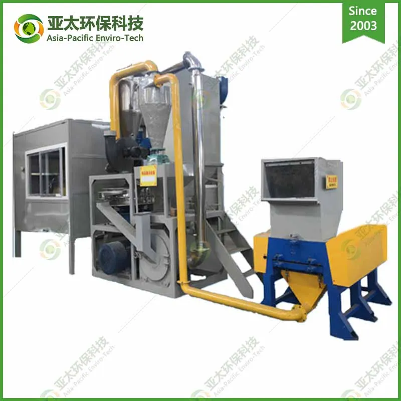Aluminum Plastic Recycling Machine Aluminum Recycling Plant Aluminum Composite Panel Recycling and Separating Machine