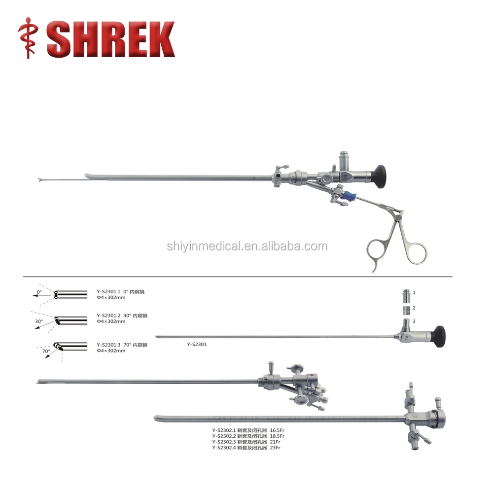 urology product optics 30 degree 4mm cystoscope endoscope