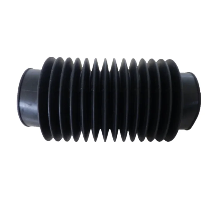 Flexible nylon round type telescopic bellow covers for cnc machine