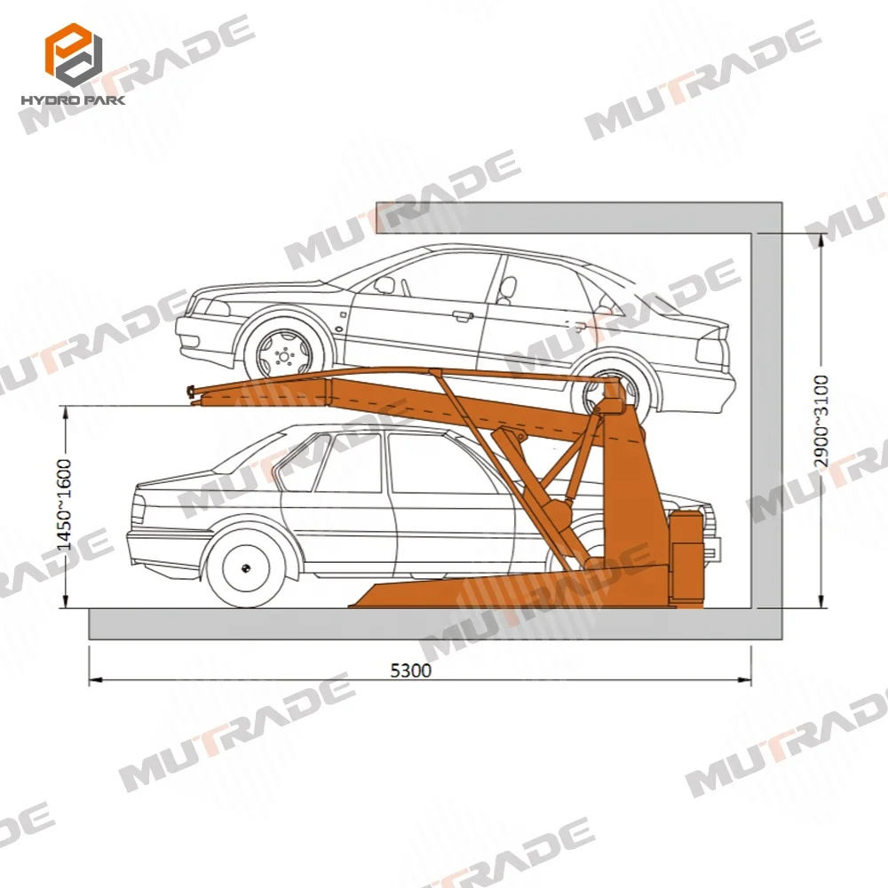 Smart Parking Hydraulic Mechanical Car Parking Valet Parking Equipment