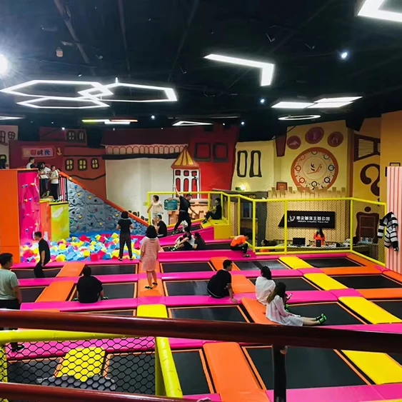 Bettaplay High Quality Indoor Gym Trampoline Bed for Kids Play Area in Sports Park