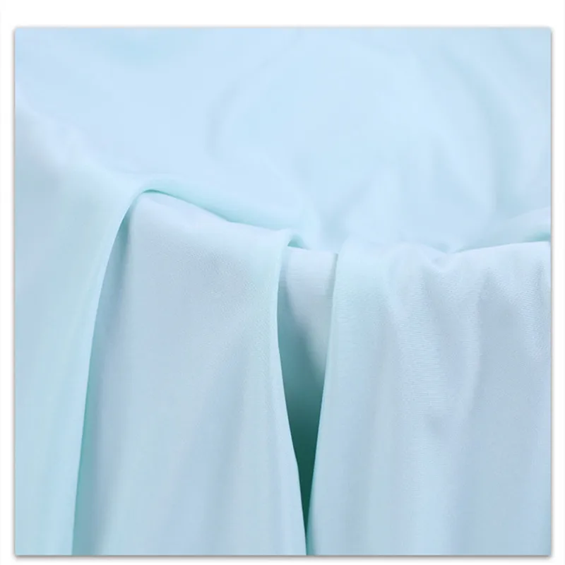 95 Polyester 5 Spandex Soft Solid Dyed Knitted Scuba Fabric For Fashion Garment Dress