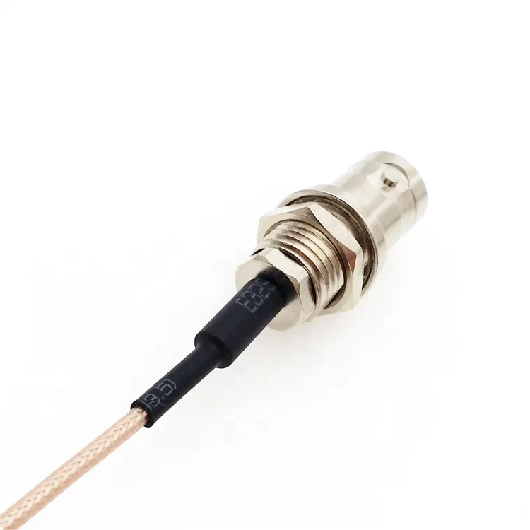 RF coaxial cable IPEX/U.FL famale  to BNC female nut fixing flange RG178 cable IPEX/U.FL-K BNC-KY antenna cable