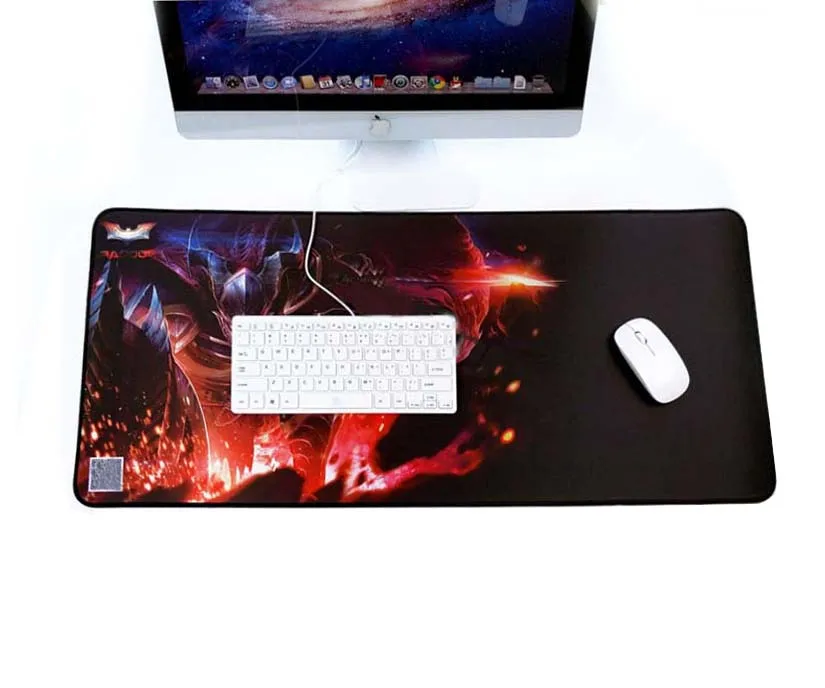 Коврик для мыши из искусственной резины неопреновый кожаный Настольный коврик в стиле аниме геймеров игр