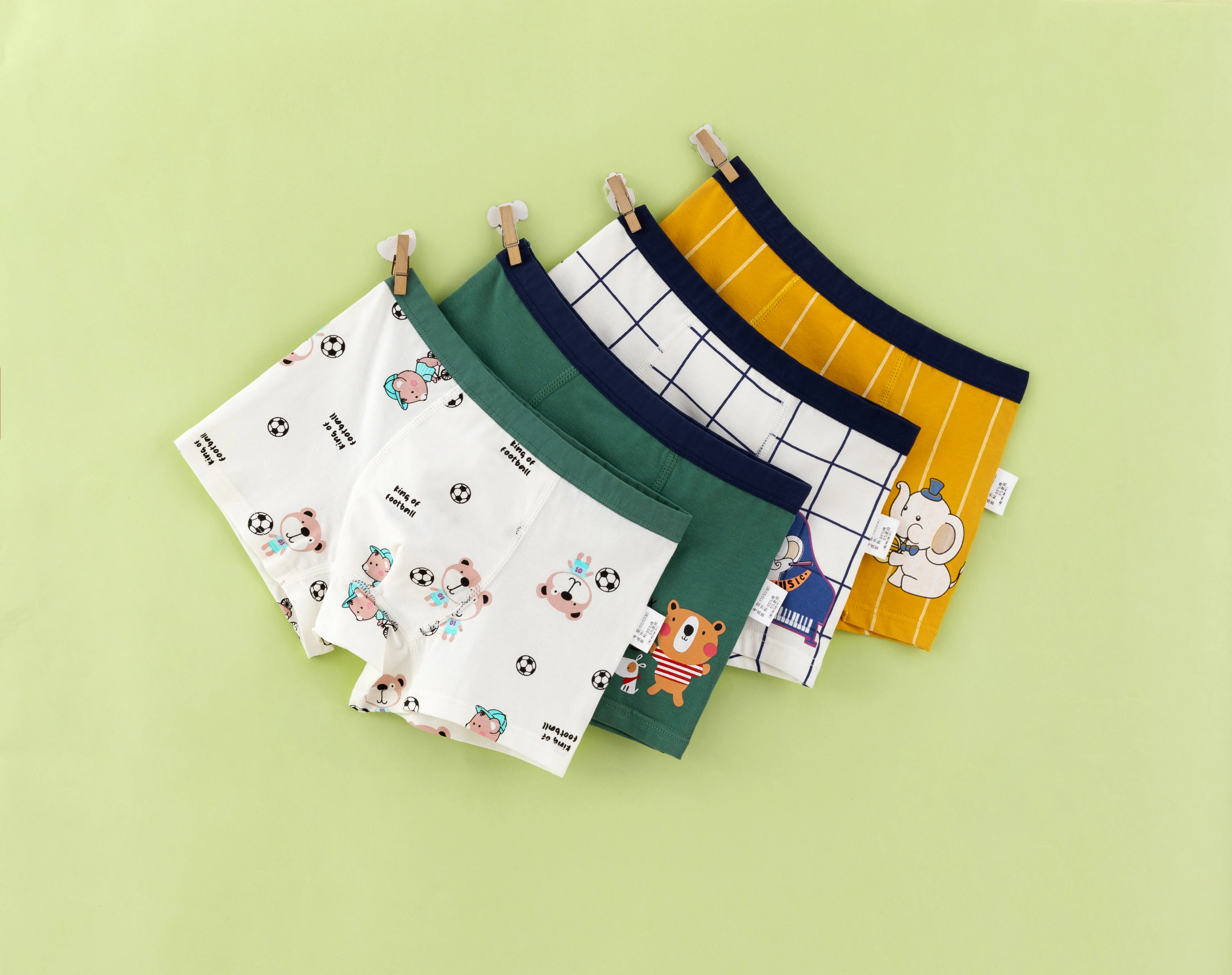 Kids Underwear Boys Children S Panties High Quality Fancy 95 Cotton Sex Cartoon Casual Animals OEM Spandex Style Time Lead Color