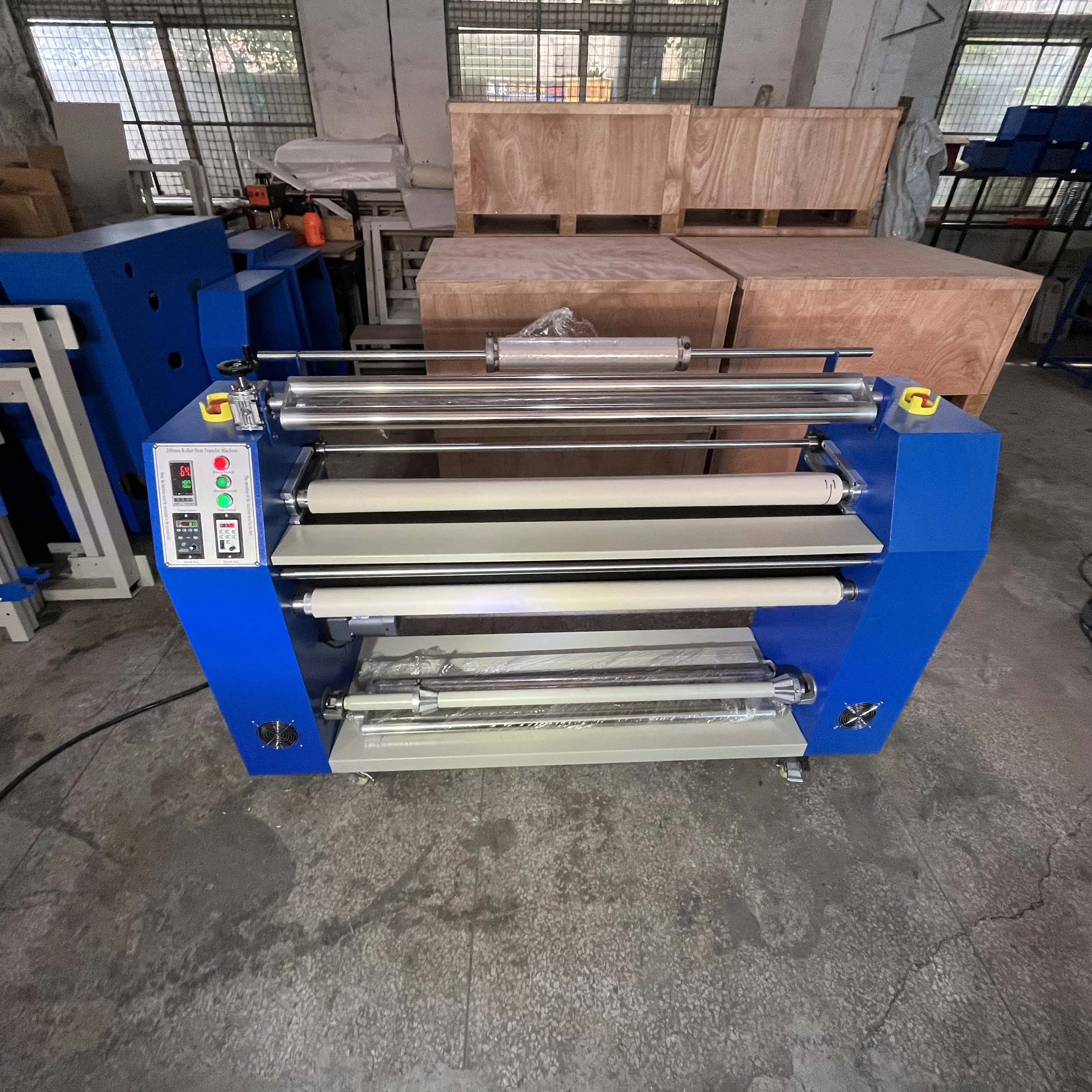 Wholesale Price Sublimation Roll Heat Press Cut Transfer Oil Roller Sublimation Printing Machine For Ribbon