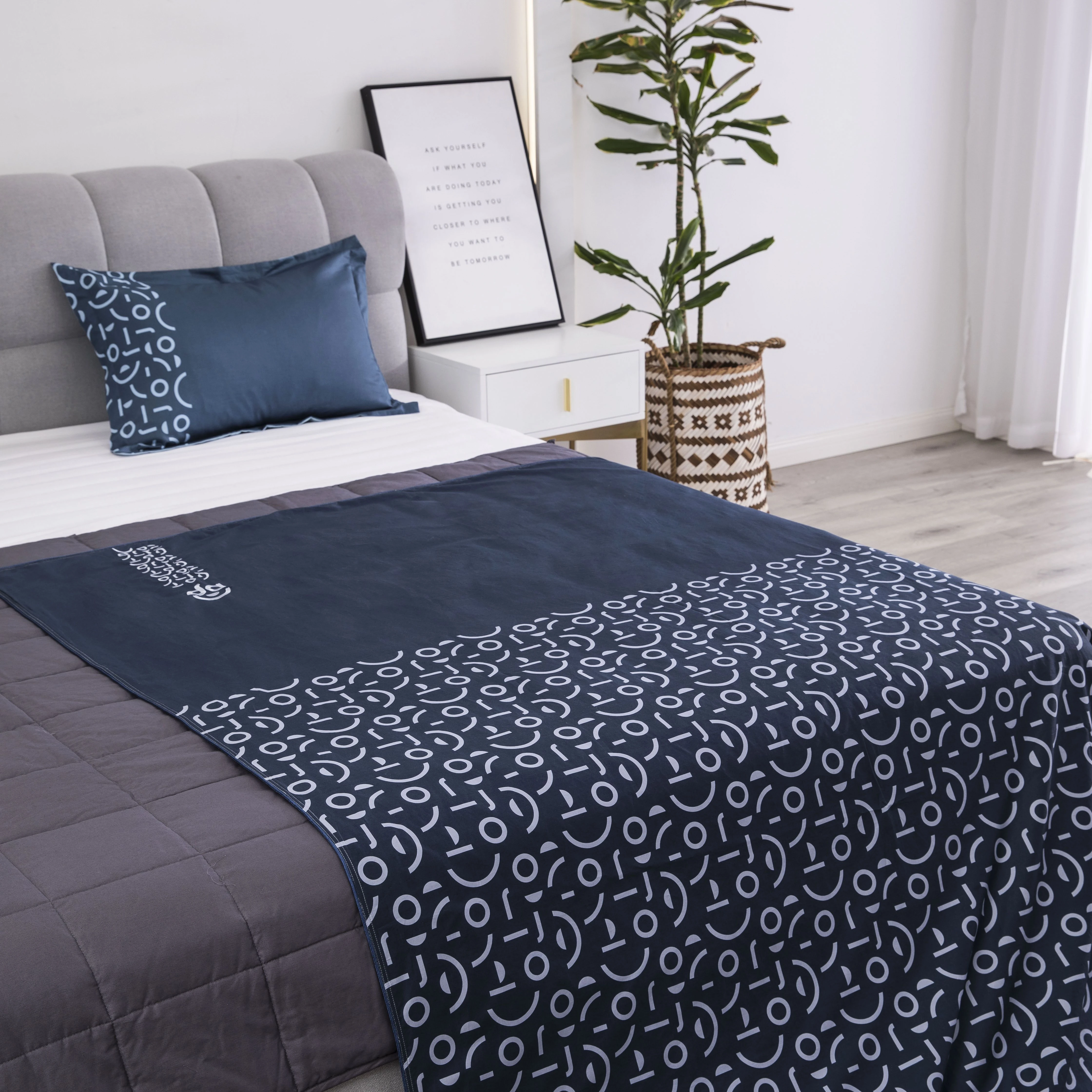 
Заводская поставка, 100% хлопок, Dace, Хлопковый чехол, двуспальный размер, кровать для продажи 