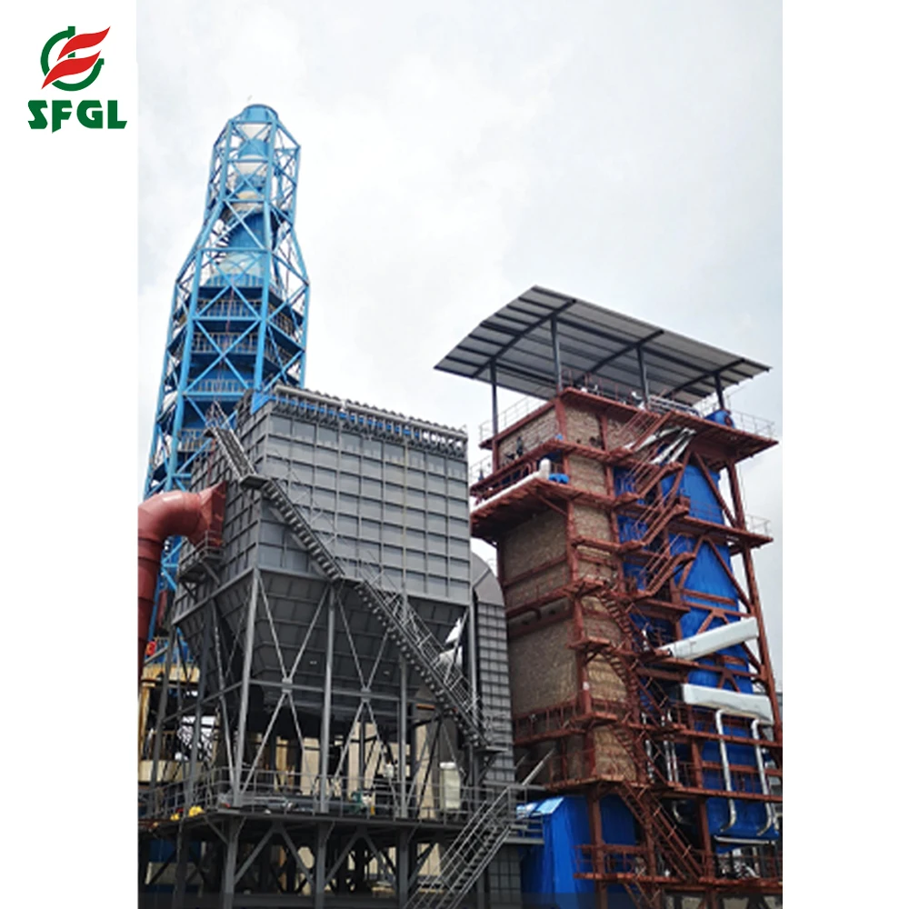 SFG 130t/h Circulating Fluidized Bed Boiler for Clothing Manufacturing Machinery Maintenance