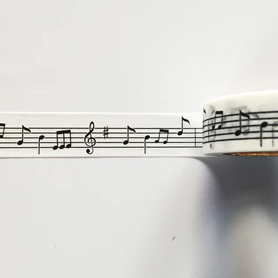 Sticker Kawaii Stationery Music Notes Masking Tape Music Not Set Adhesive Tape Scrapbooking Tape