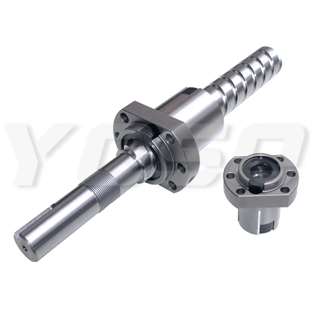 SFH2005 2010 2020 High Precision Rolled Ball Screw Long Lead Rail with Steel Nut for CNC Industries New Condition