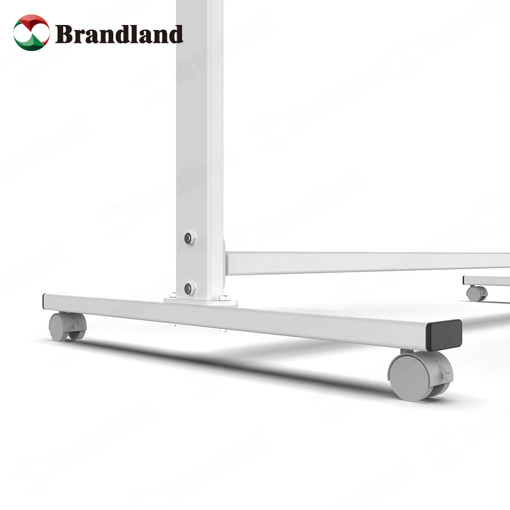 Large Mobile Magnetic White Board With Stand Double Sided Dry Erase Portable Whiteboard