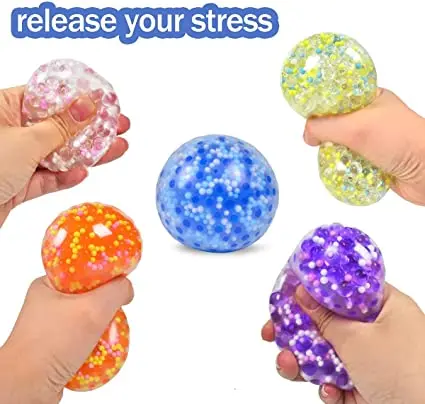 Squishy Squeeze Anti stress Vent Sticky Ball Hand Throw Sensory Decompression adult Toys