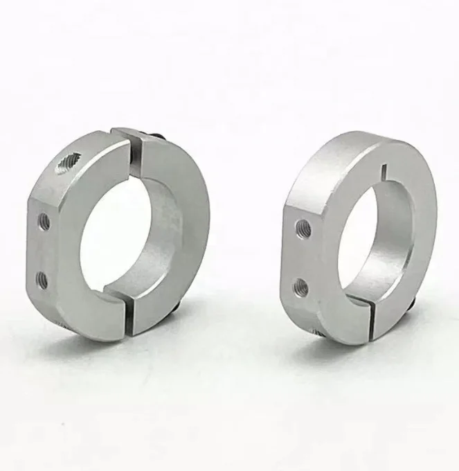 Stainless steel Type Stackable Shaft Mount Collar Two-Piece Clamping Shaft Collar