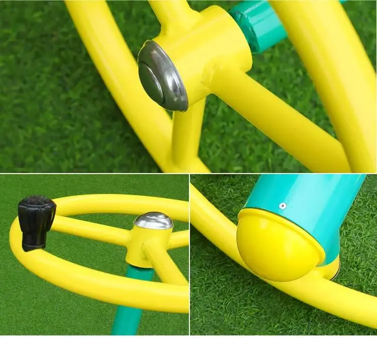 Green Outdoor Fitness Equipment Yoga Tire for Active Exercise