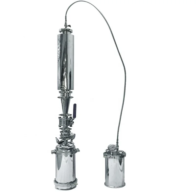 STAINLESS STEEL 1 LB CLOSED LOOP EXTRACTOR SET