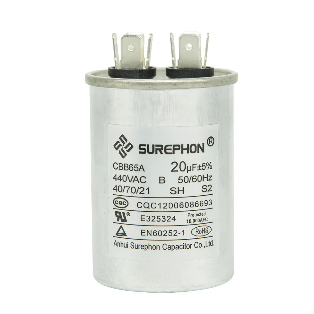 Factory Direct Sales 2.5Uf 450V Ac Motor Run Cbb61 Capacitors Fan Capacitor