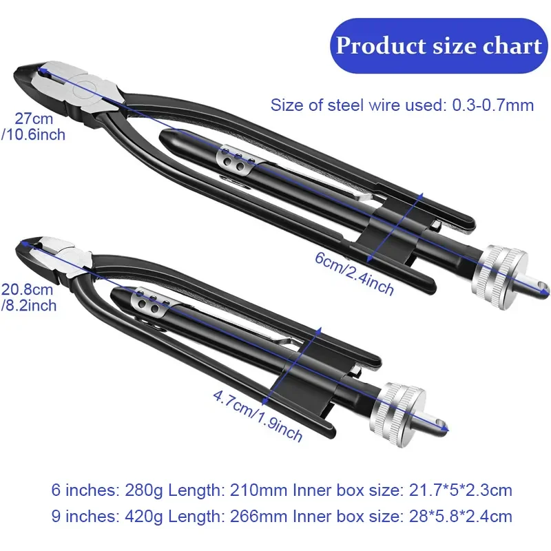 OEM 6 Inch Safety Wire Pliers, Wire Twisting Tool ,Lock Wire Pliers Wire Twister Tool for Aircraft Auto Industry