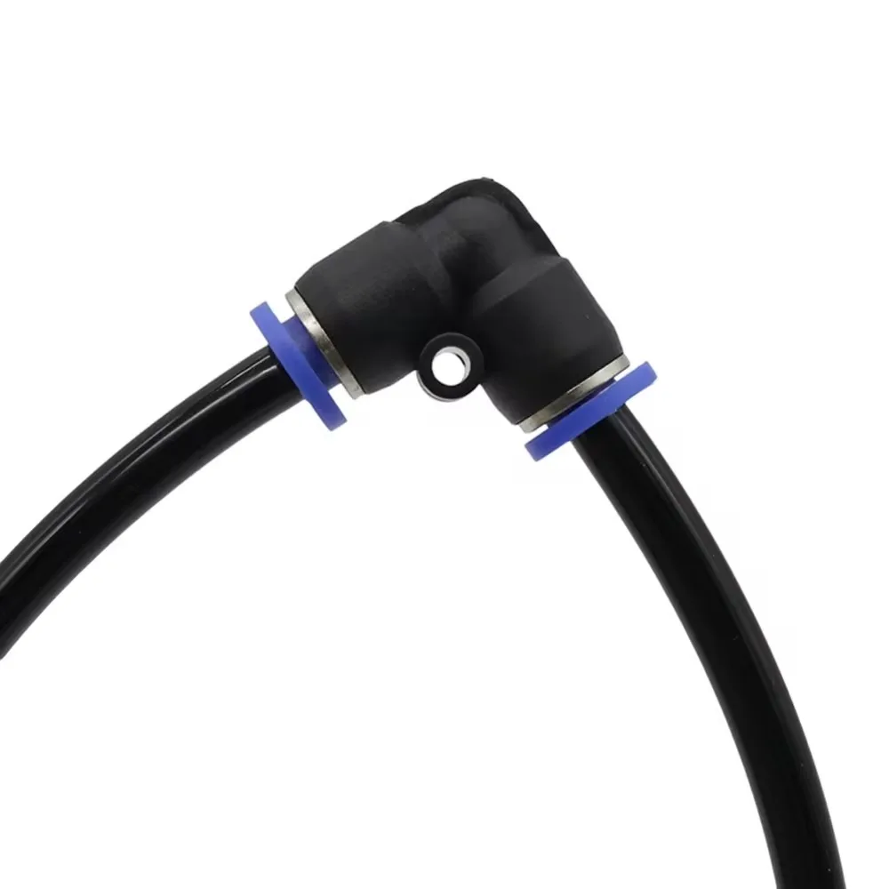 OD 4/6/8/10/12/14/16mm Water Pipe L-Type Quick Connector Pneumatic Butt Slide Lock Elbow Joint Air Pipe Accessories