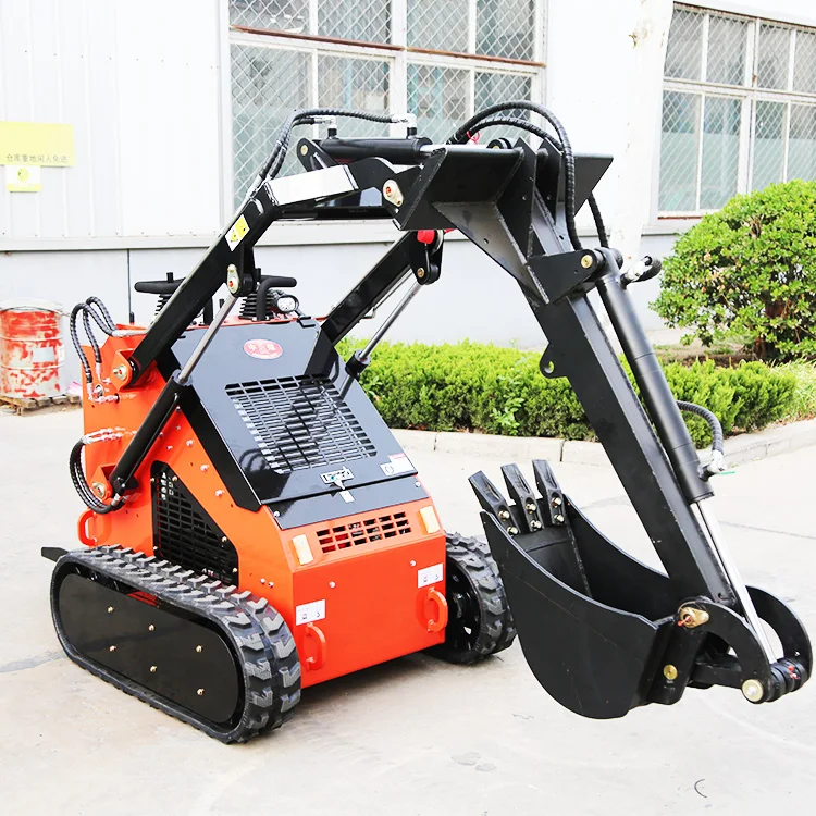Cheap New Small Mini Small Garden Loader Track Mini Skid Steer Loader With CE
