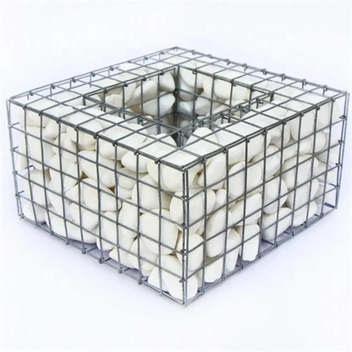 Certification 100x80x30cm Welded Gabion / Gabion Stone Fence