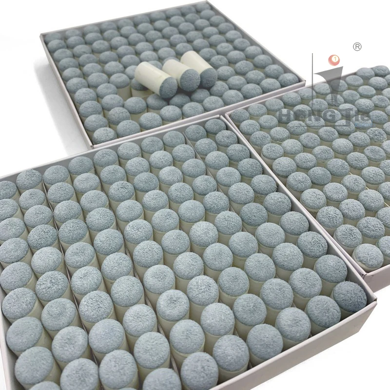 Hongjie Billiards Economic Billiards Snooker Cue Tips ,Pool Cue head,billiards accessories