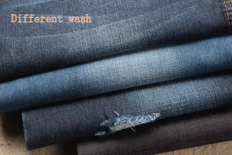 Spandex african wax printed cotton denim fabric