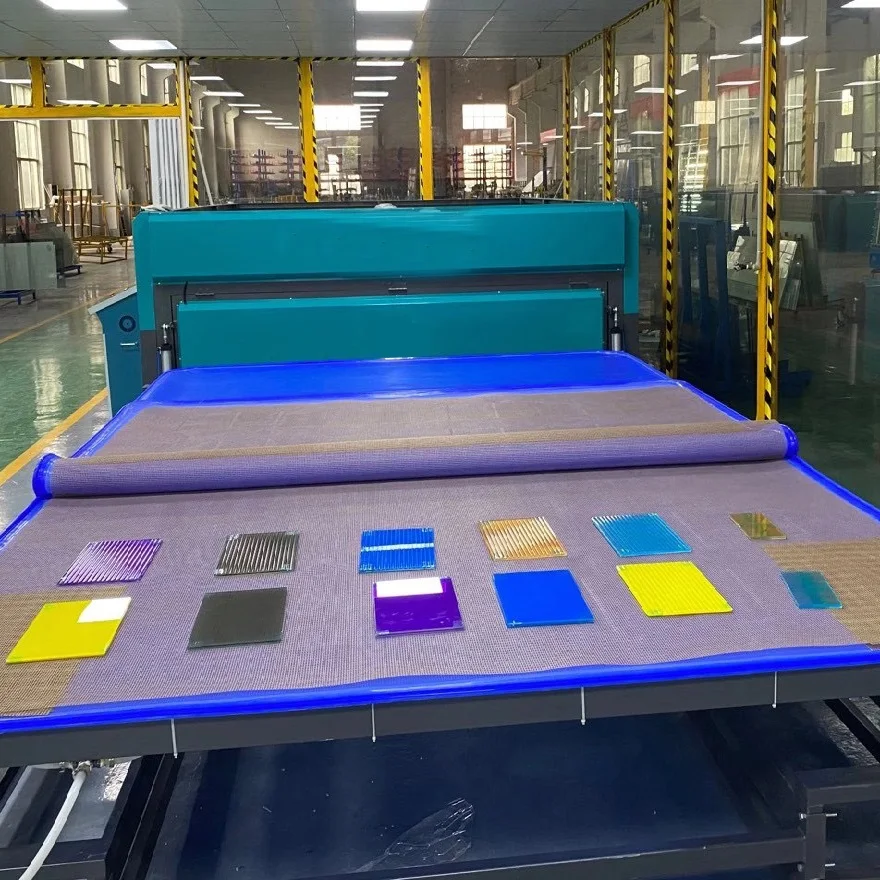 Glass Laminating Furnace Machine Laminated Glass Production Line Oven EVA Colorful Film Two layers Kiln Factory Price
