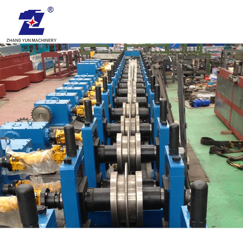 Well Popular Hot Sale Auto Cnc Machined Lift Guide Rail Processing Equipment Roll Forming Making Line For Elevator