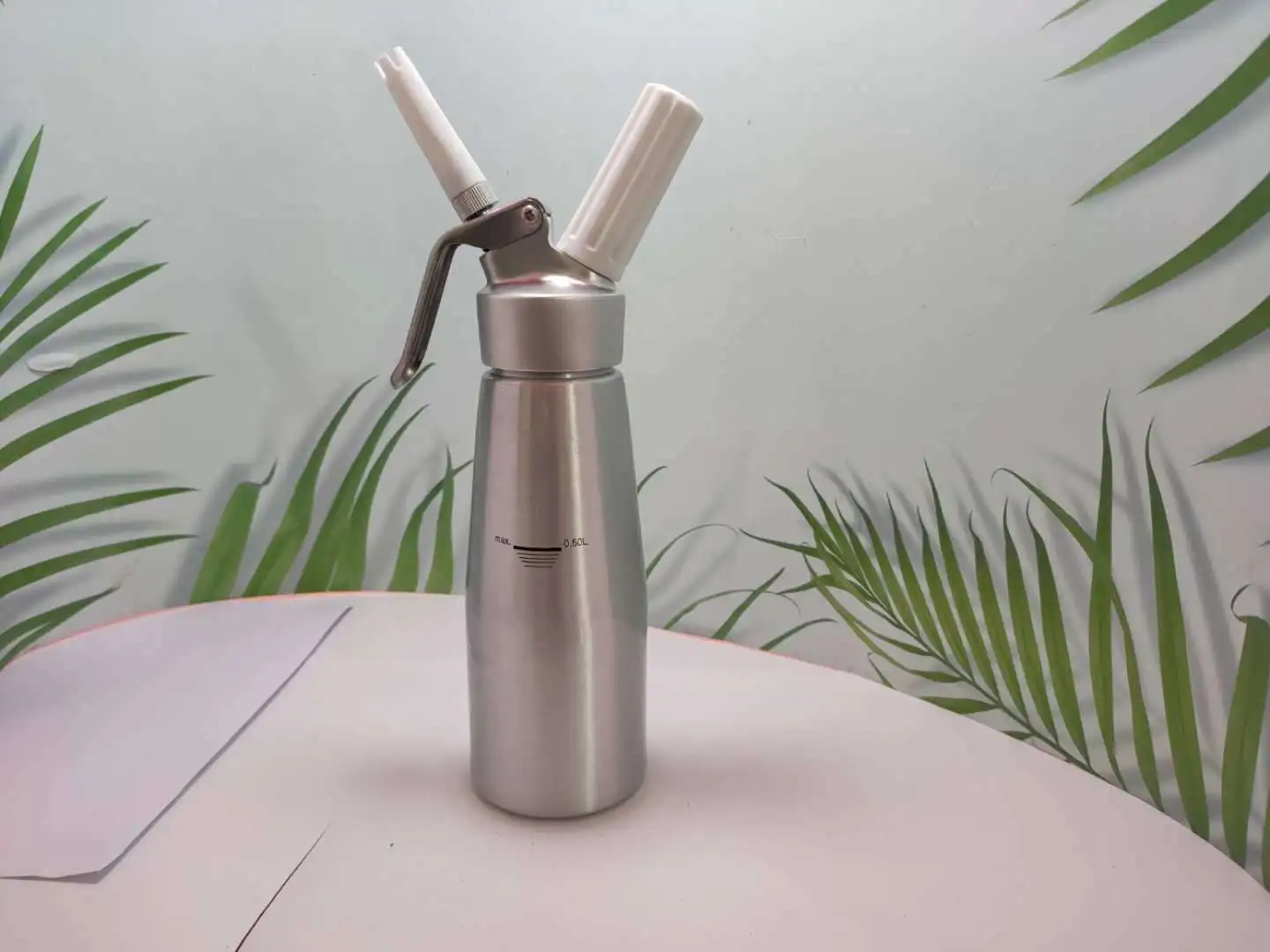 6 Colors 500ml Professional Aluminum Cream Foamer Gun Cream Whipper Butter Dispenser Coffee Dessert Cake DIY Essential Bake Tool