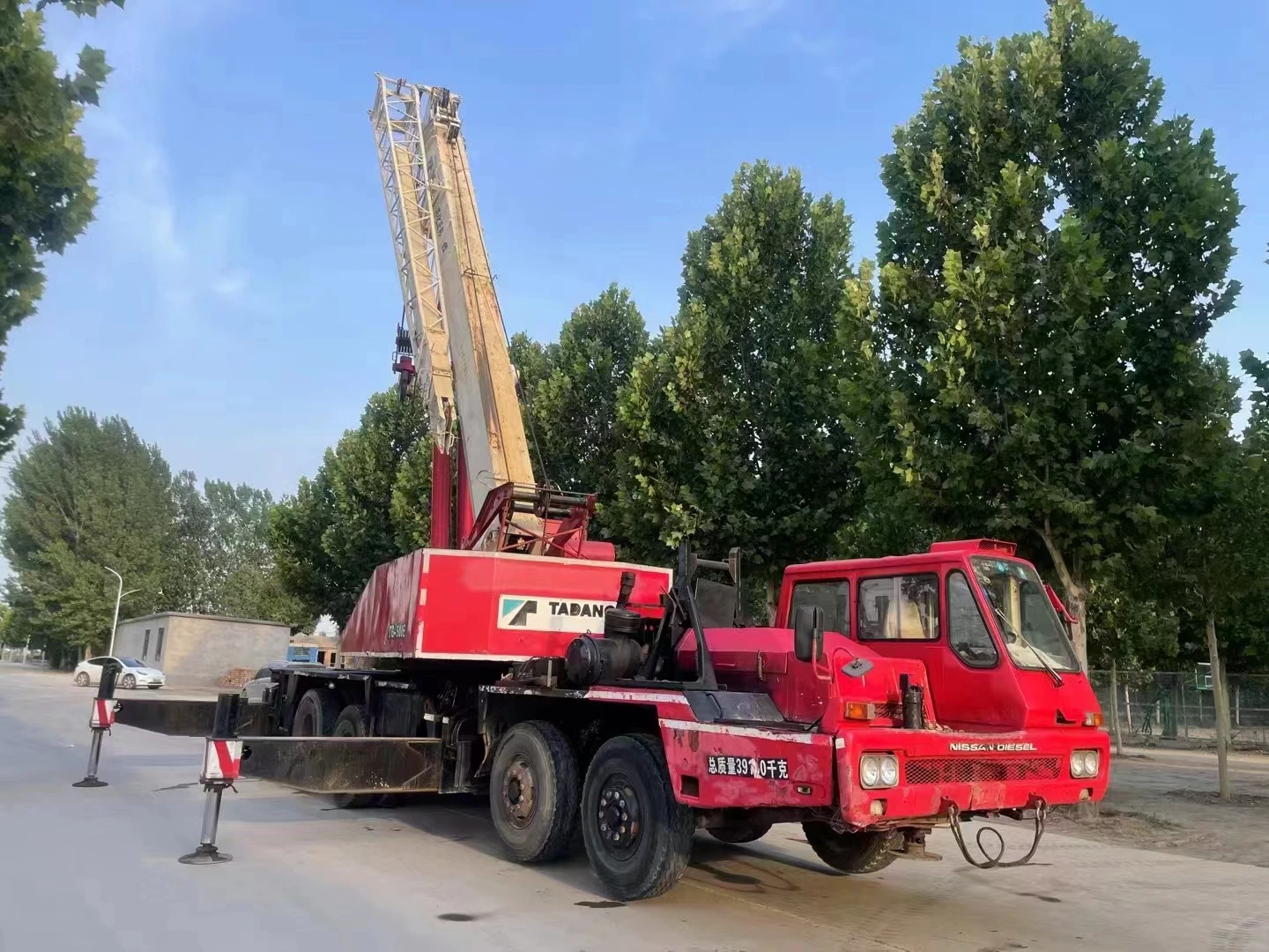Japan Original Used Tadano TG500E 50-Ton Truck Crane with Low Price High Quality in Stock for sale Good Engine Pump Year 2008