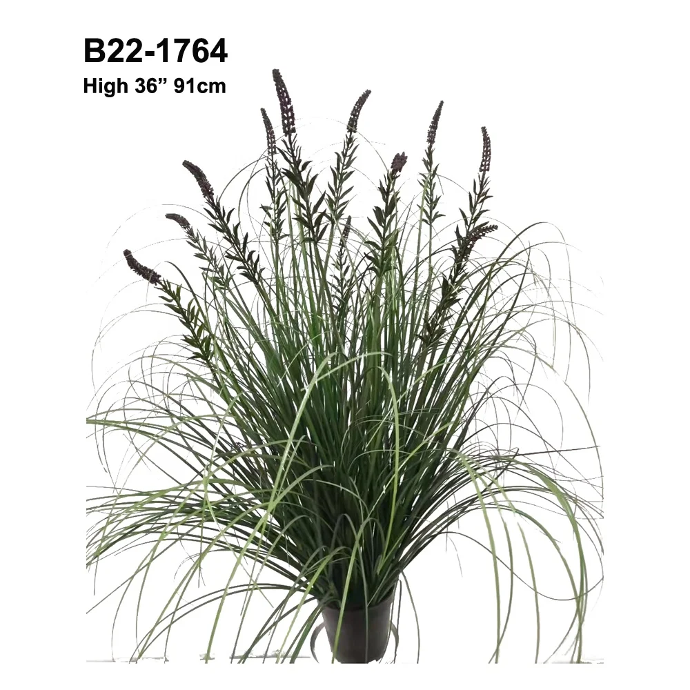 Artificial Plant Onion Tall Willow Dracaena Wheat Grass Rain tree Plastic Verdure Spray in pot For Home Decoration Outdoor