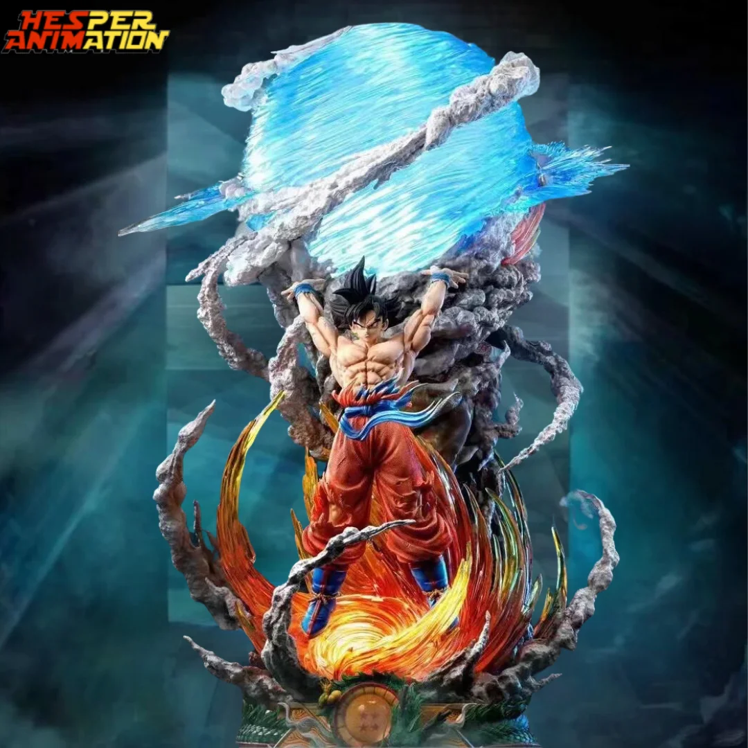 9.05inches 23cm Dragoned Ball Z Action Figures Hot-blooded Anime Figure Toy Cartoon Character Goku Action Figure Toy