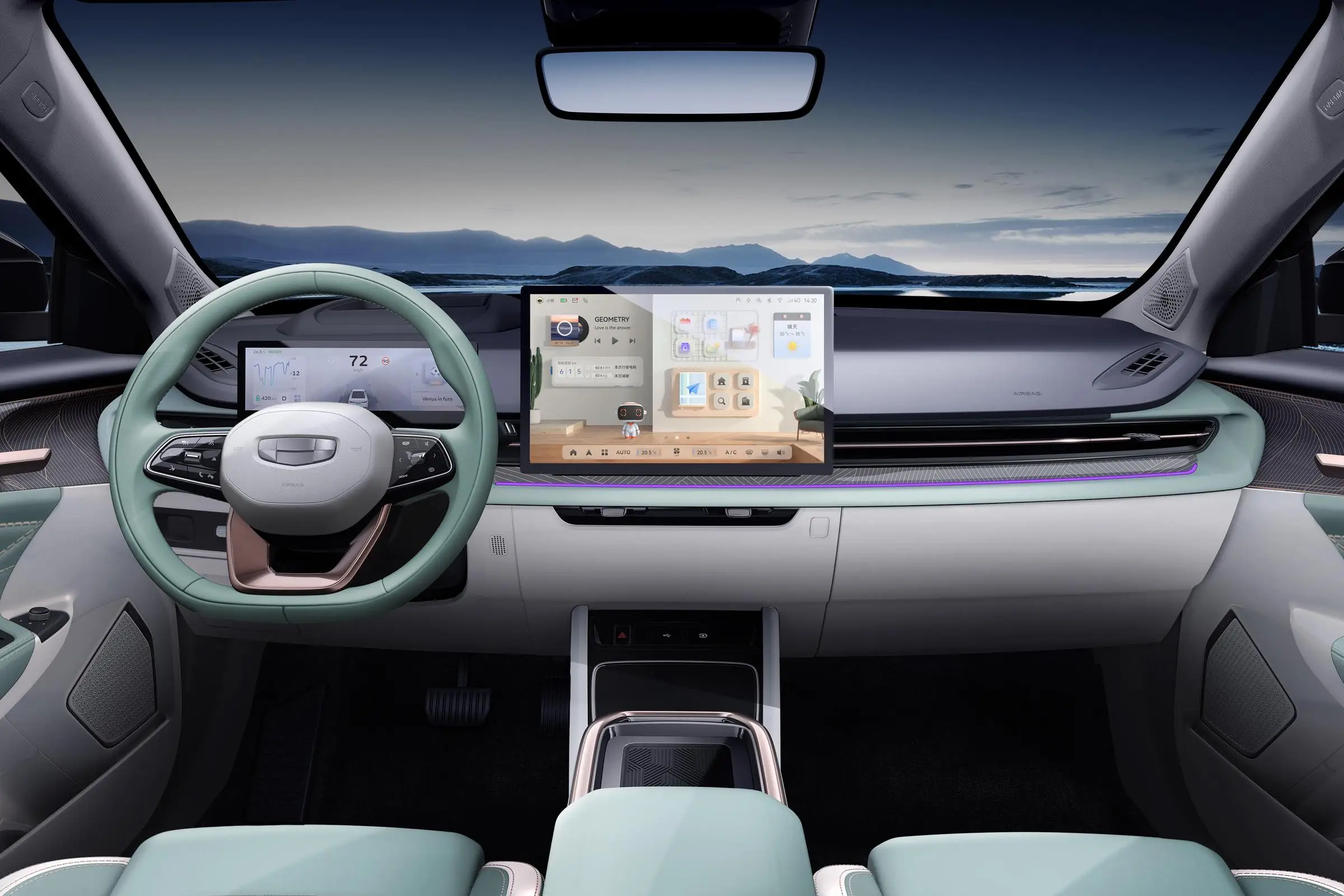 Geely Geometry G6 компактный внедорожник для взрослых Подержанный Новый энергетический автомобиль продажи чистый Электрический диапазон 620 км светодиодный 2020 кожаный Темный ручной работы