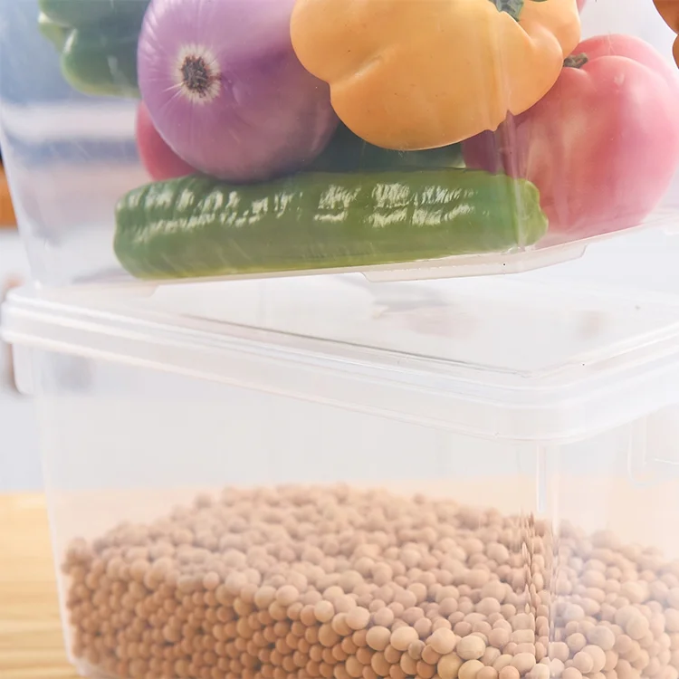 Food grade refrigerator storage box, fresh-keeping box, kitchen vegetable and fruit special sorting tool