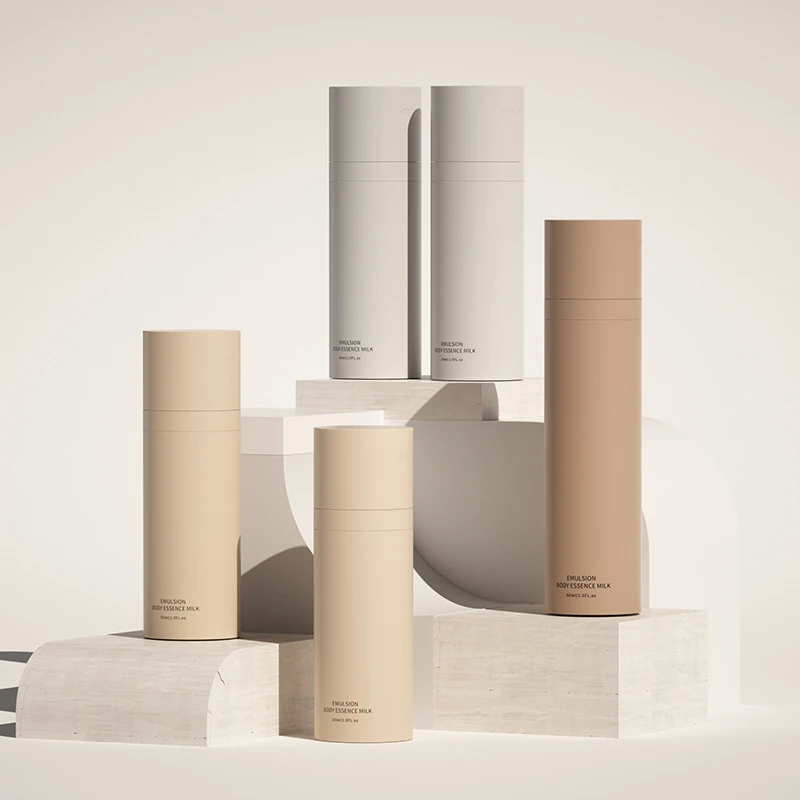30ml,50ml,75ml,100ml Matte color logo printing ABS PET PP material hight quality empty plastic lotion pump bottle packaging