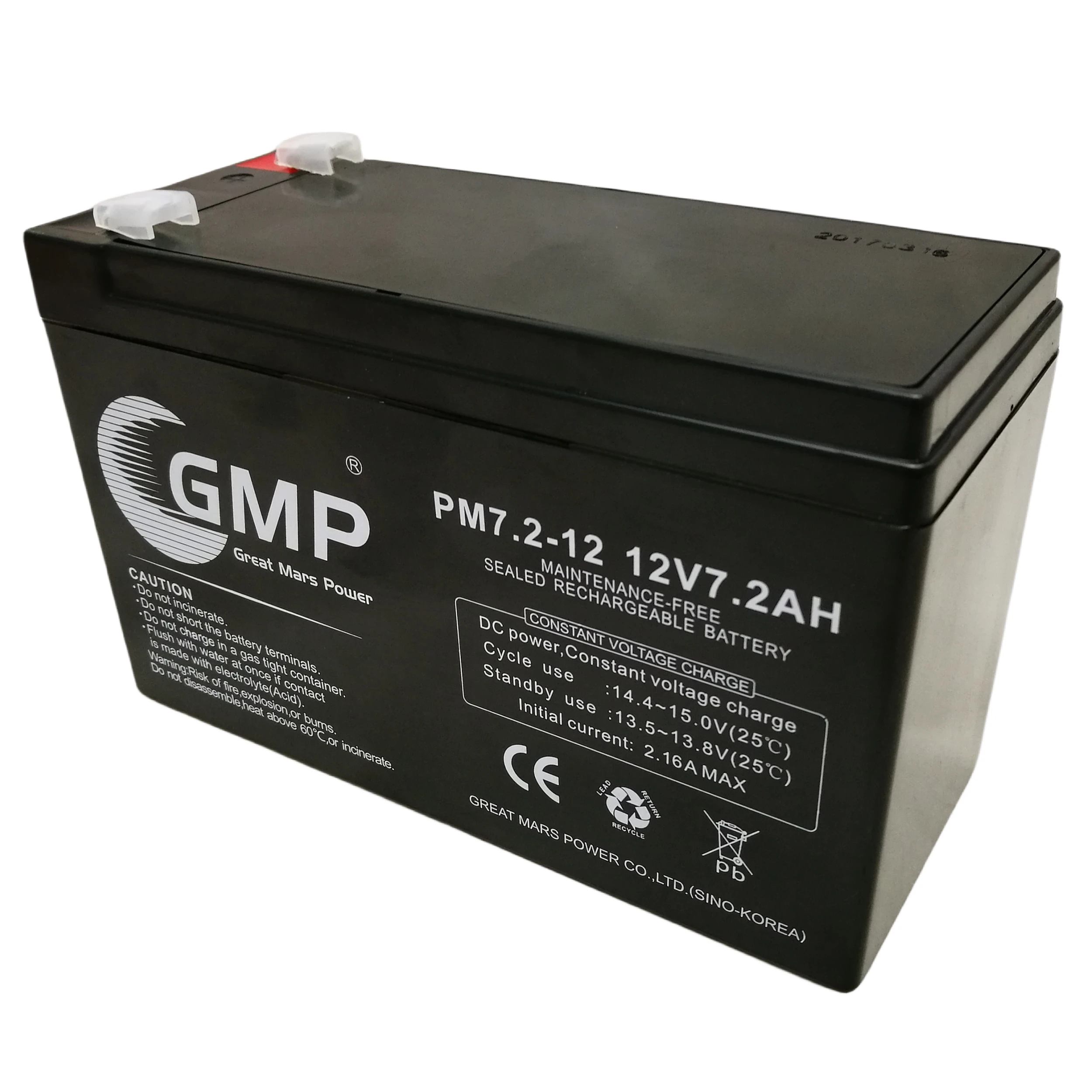 12v 7ah sealed lead acid battery accu battery