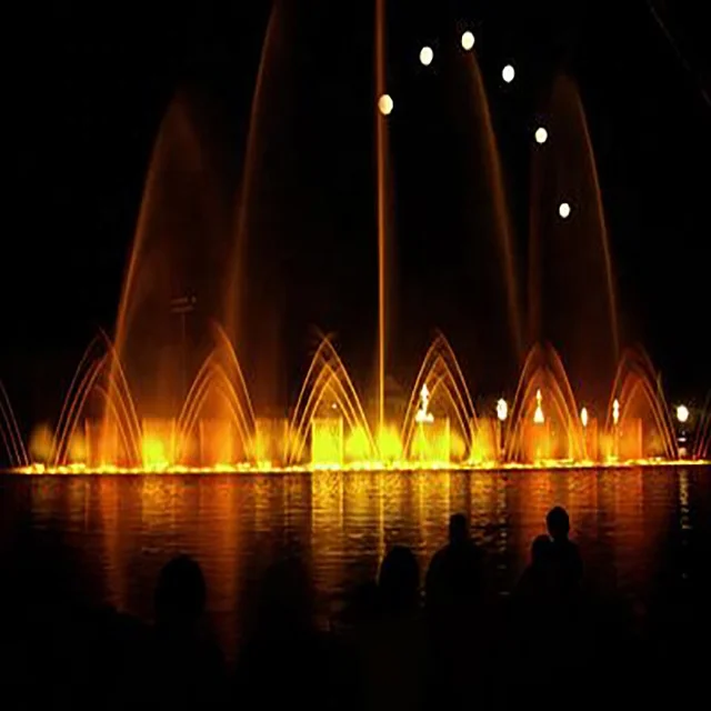 Fenlin factory outdoor Decoration Music Water Fire Fountain