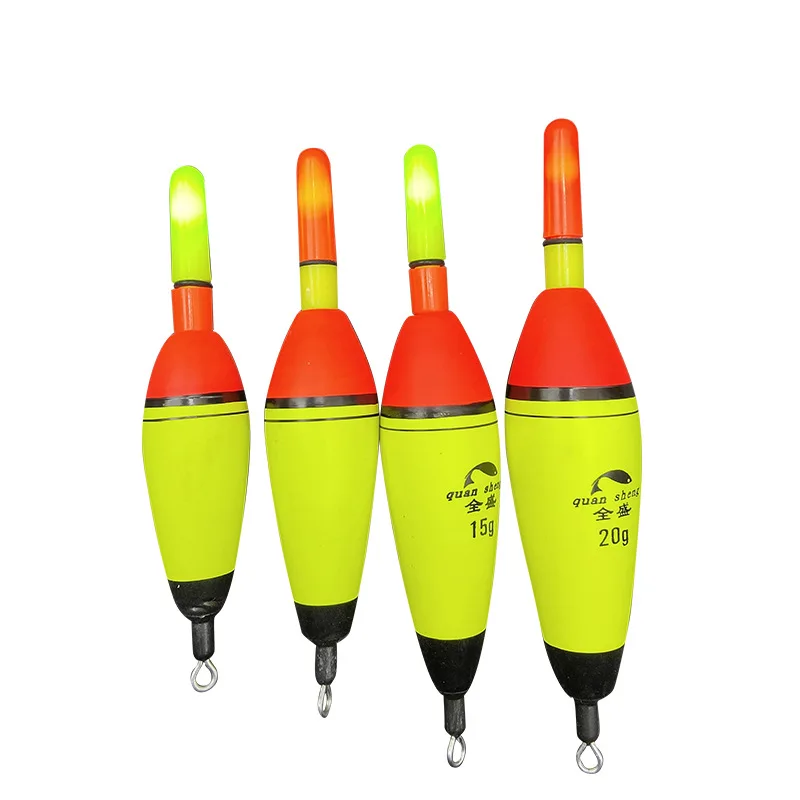 5 г-100 г; Для морской рыбалки; Эва; Подключаемая Электронная светодиодная; ночной Длинный оливковый поплавок