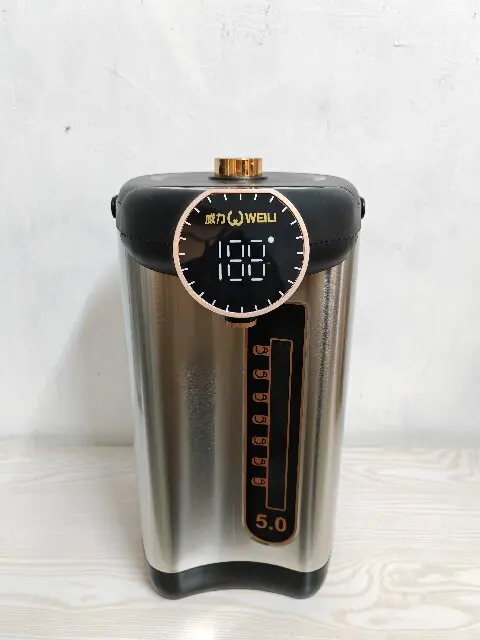 5L big digital display screen touch control panel multi-functional 12 options insulation  2 ways dispense electric thermo pot
