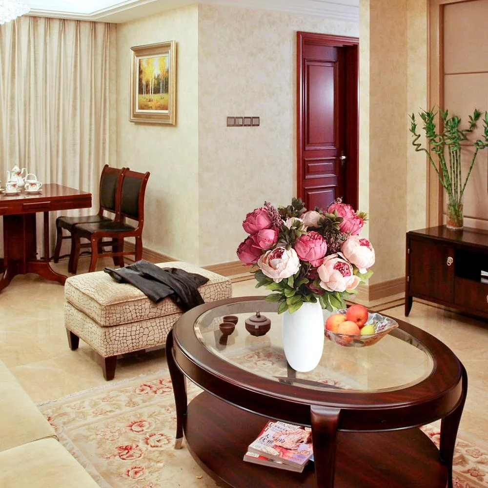 Factory wholesale High quality artificial peony flower bouquet for home wedding party decor