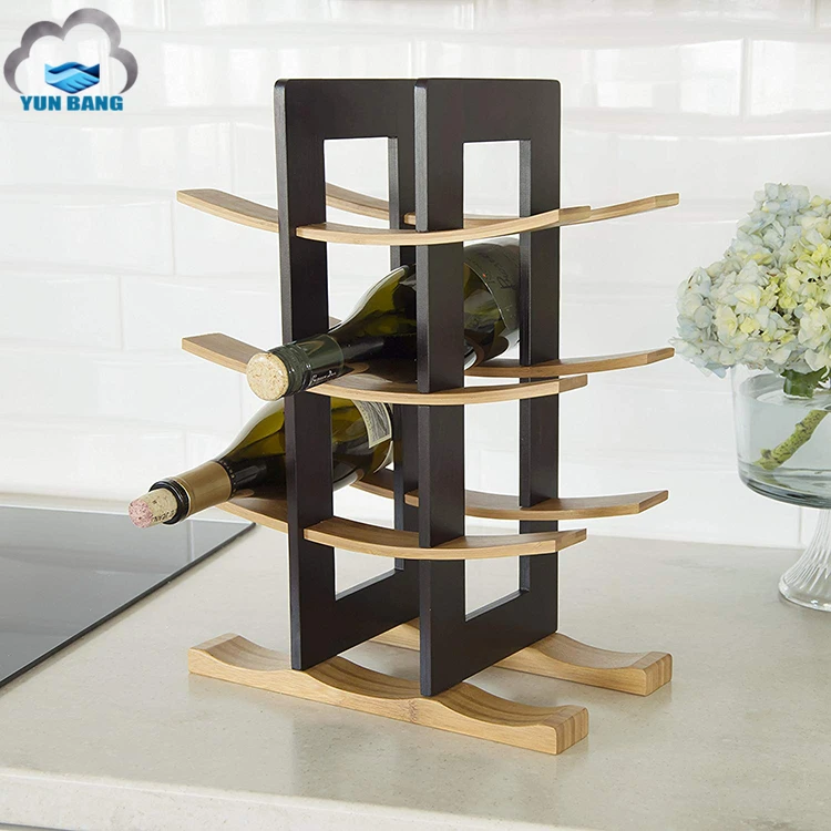 Environmentally friendly classic bamboo wine rack wine rack