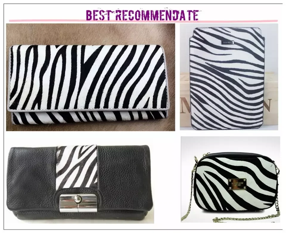 Genuine horse fur fabric zebra stripe black stripe fur fabric for sofa furniture raw material